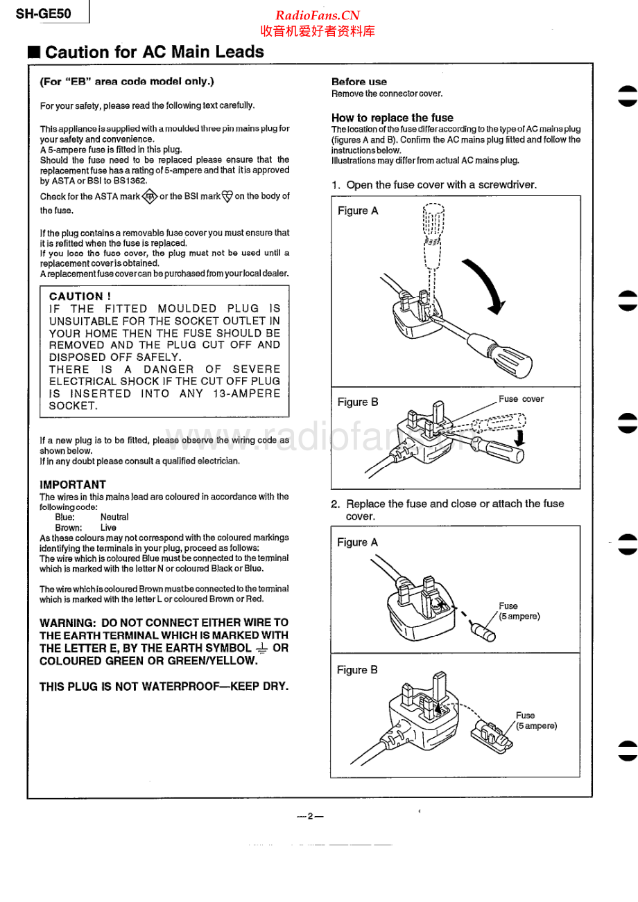 Technics-SHGE50-eq-sm 维修电路原理图.pdf_第2页