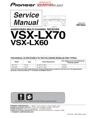 Pioneer-VSXLX70-avr-sm 维修电路原理图.pdf