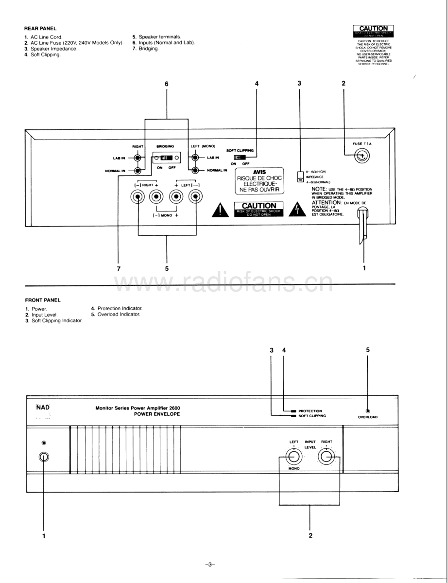 NAD-2600-pwr-sm 维修电路原理图.pdf_第3页