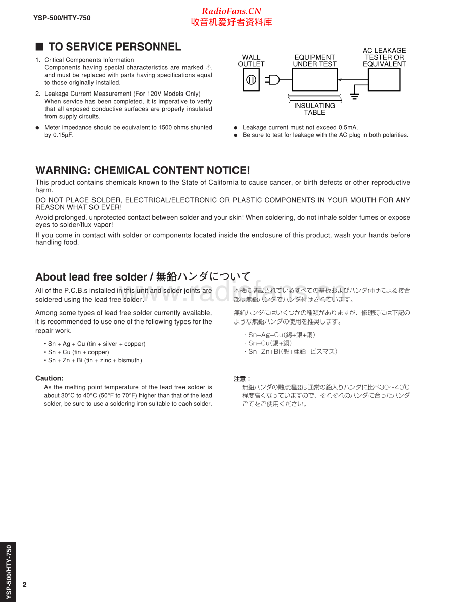 Yamaha-YSP500-avr-sm(1) 维修电路原理图.pdf_第2页