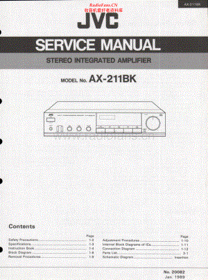 JVC-AX211BK-int-sm 维修电路原理图.pdf