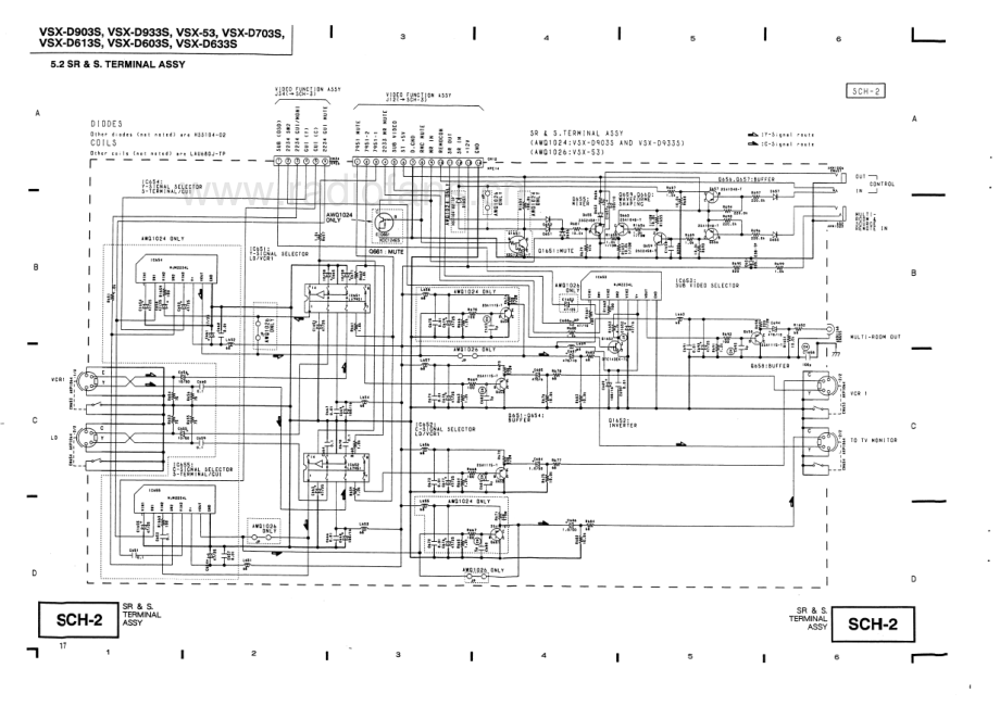 Pioneer-VSXD613S-avr-sch 维修电路原理图.pdf_第3页