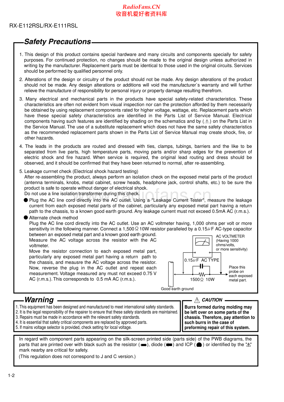 JVC-RXE111R-hccc-sm 维修电路原理图.pdf_第2页