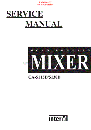 InterM-CA5115D-mix-sm 维修电路原理图.pdf
