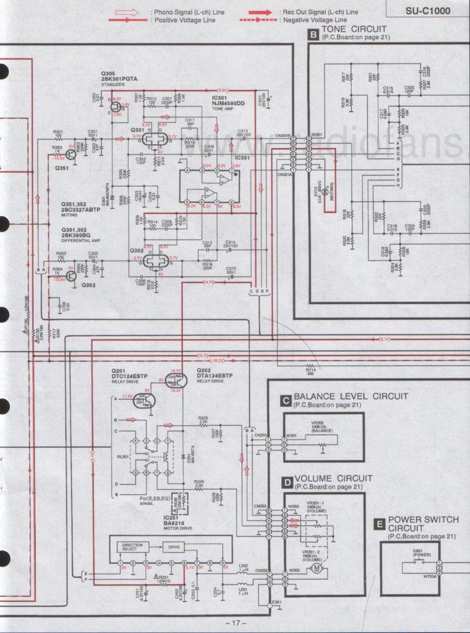 Technics-SUC1000-pre-sch(1) 维修电路原理图.pdf_第3页