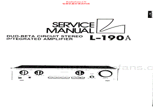 Luxman-L190A-int-sm 维修电路原理图.pdf
