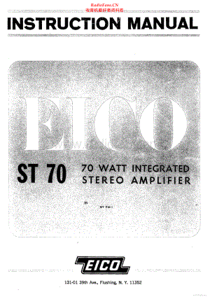 Eico-ST70-int-sm维修电路原理图.pdf