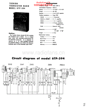 Toshiba-6TP394-pr-sm 维修电路原理图.pdf
