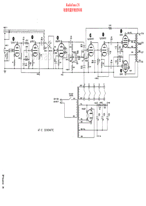 Heathkit-AE7-pwr-sch 维修电路原理图.pdf