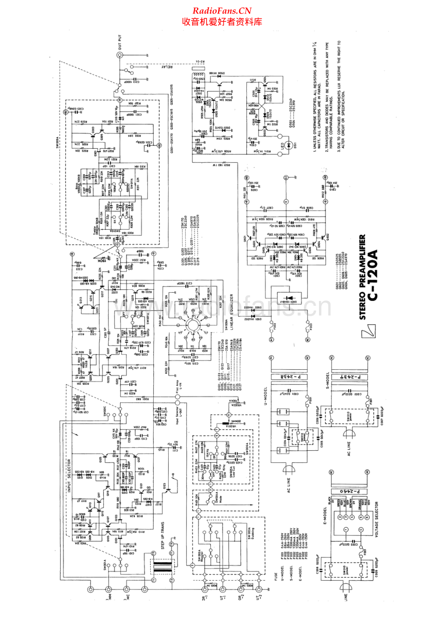 Luxman-C120A-pre-sch 维修电路原理图.pdf_第1页