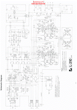 Luxman-L210-int-sch 维修电路原理图.pdf