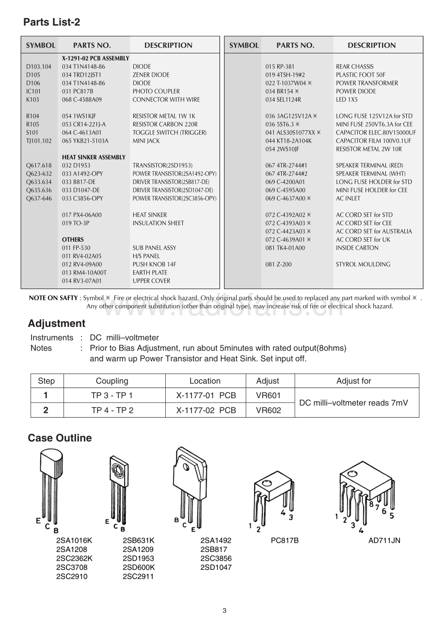 Rotel-RB1080-pwr-sm 维修电路原理图.pdf_第3页