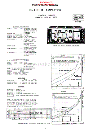 WesternElectric-109B-pwr-sm 维修电路原理图.pdf