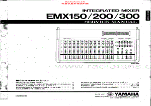 Yamaha-EMX150-mix-sm 维修电路原理图.pdf