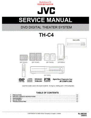 JVC-THC4-ddcs-sm 维修电路原理图.pdf