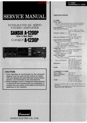 Sansui-A1200P-int-sm 维修电路原理图.pdf