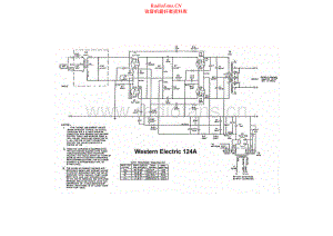 WesternElectric-WE124A-amp-sch 维修电路原理图.pdf