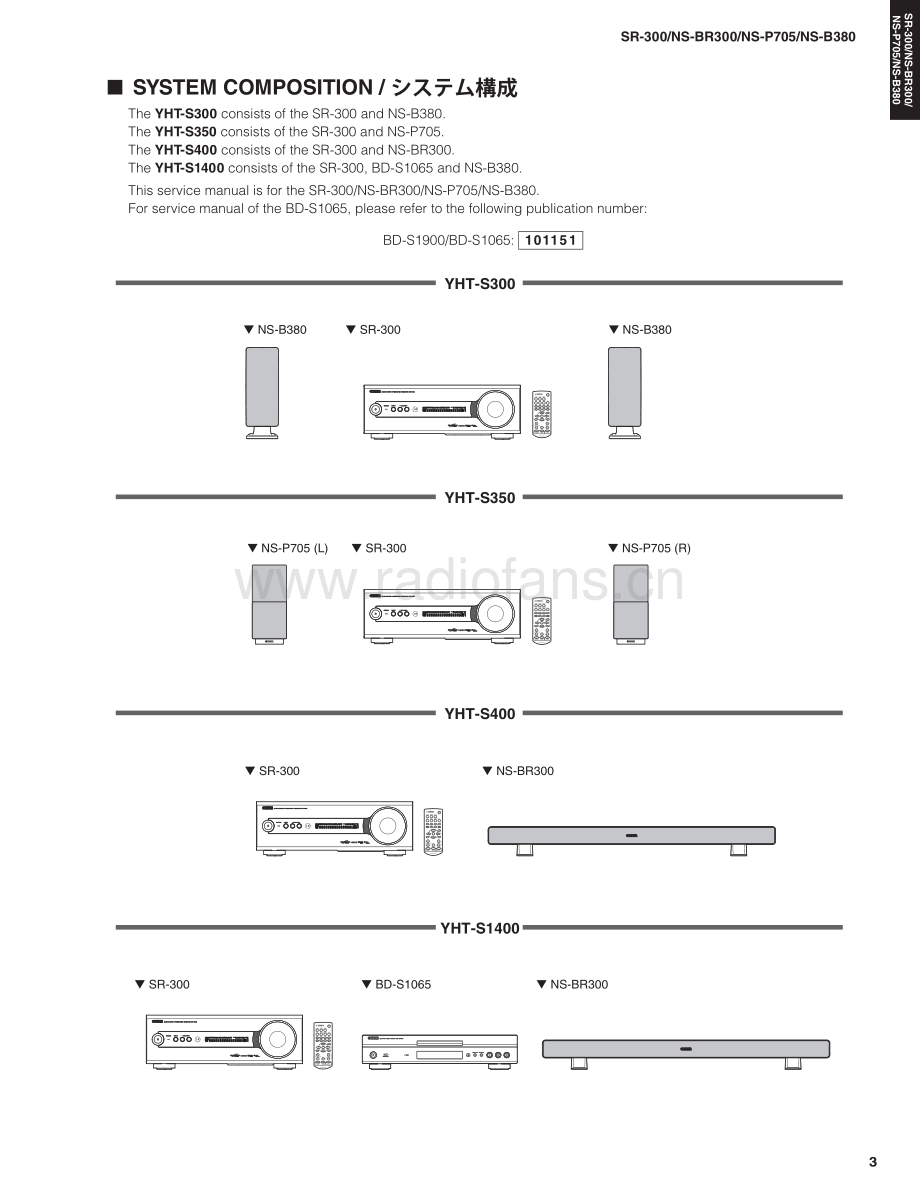 Yamaha-SR300-sub-sm(1) 维修电路原理图.pdf_第3页
