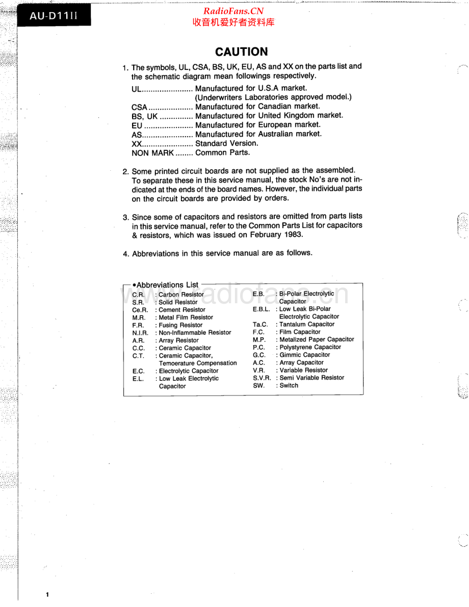 Sansui-AUD11_MK2-int-sm 维修电路原理图.pdf_第2页