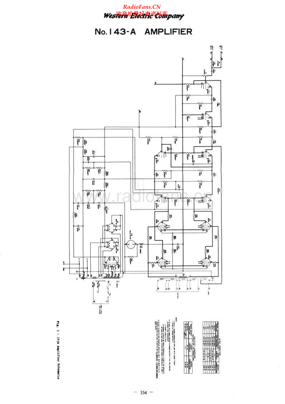 WesternElectric-143A-pwr-sch1 维修电路原理图.pdf_第1页