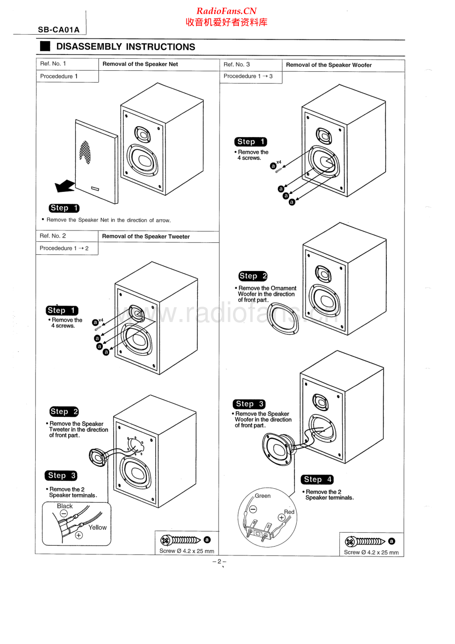 Technics-SBCA01A-spk-sm 维修电路原理图.pdf_第2页