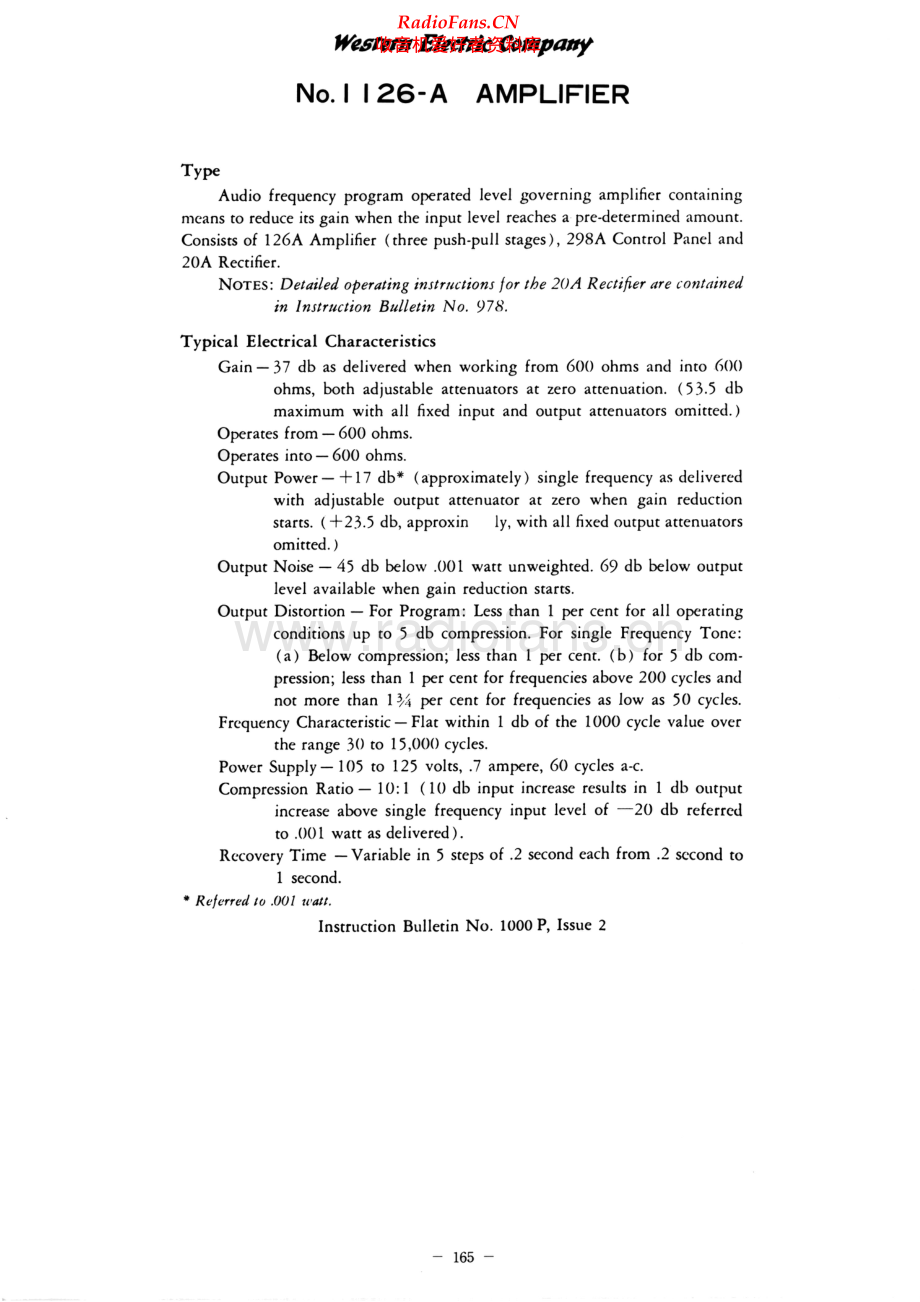 WesternElectric-298A-pre-sch 维修电路原理图.pdf_第2页