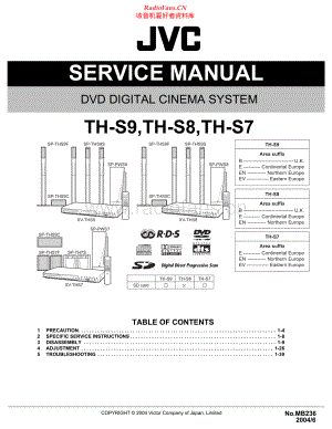 JVC-THS9-ddcs-sm 维修电路原理图.pdf