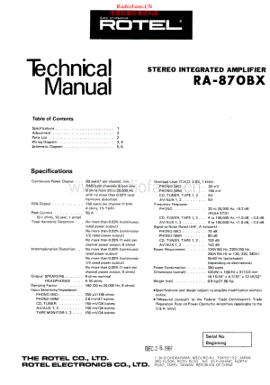 Rotel-RA870BX-int-sm 维修电路原理图.pdf