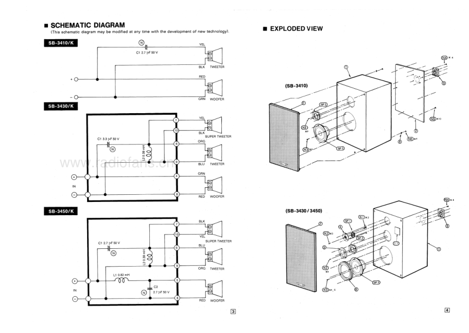 Technics-SB3410-spk-sm 维修电路原理图.pdf_第3页
