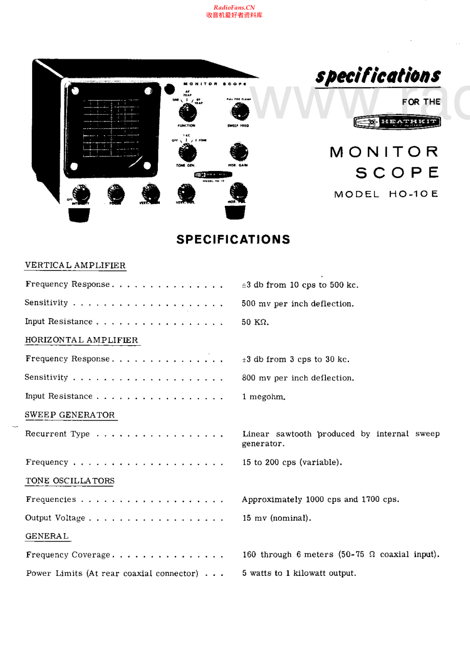 Heathkit-HO10-ms-sch 维修电路原理图.pdf_第2页