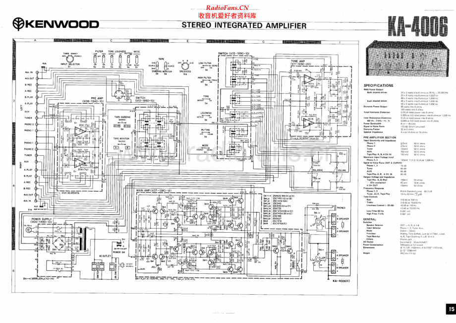 Kenwood-KA4006-int-sm 维修电路原理图.pdf_第1页