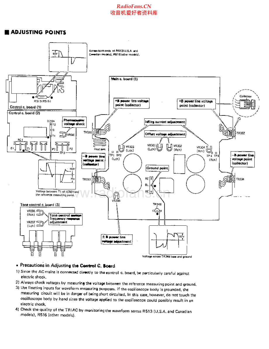 Yamaha-A960-int-adj(1) 维修电路原理图.pdf_第2页