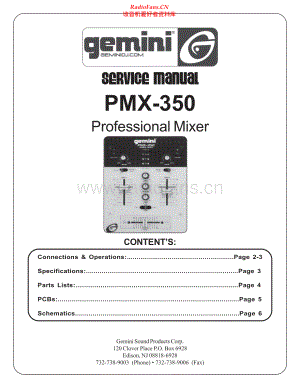 Gemini-PMX350-mix-sm维修电路原理图.pdf