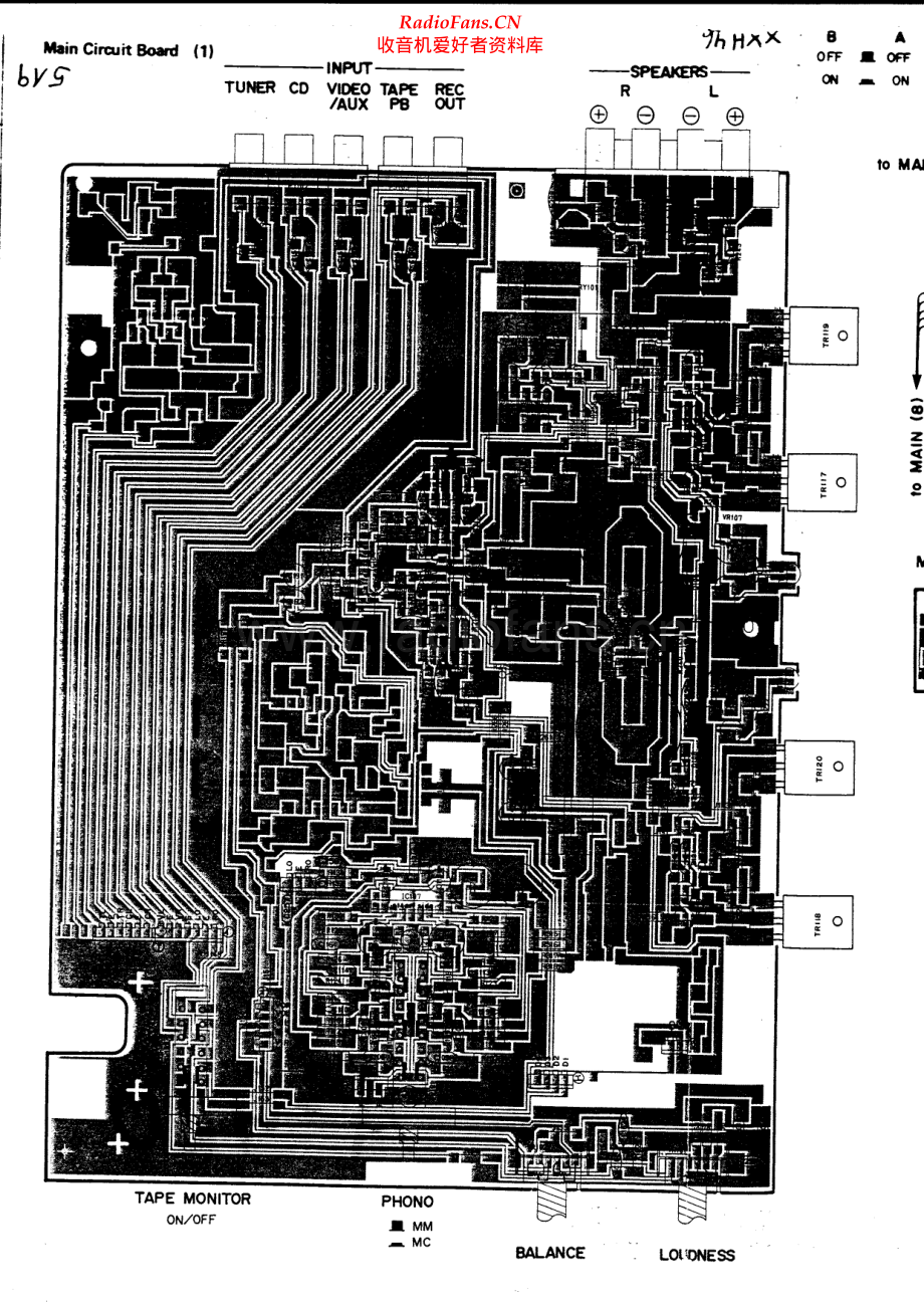 Yamaha-A420-int-sch(1) 维修电路原理图.pdf_第1页