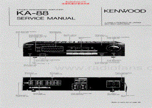 Kenwood-KA88-int-sm 维修电路原理图.pdf