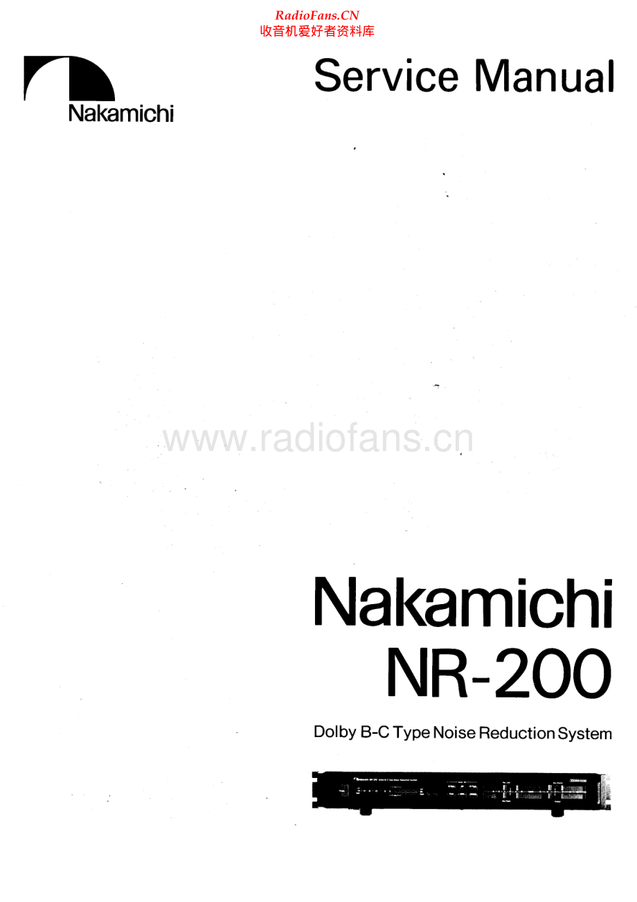 Nakamichi-NR200-nrs-sm 维修电路原理图.pdf_第1页