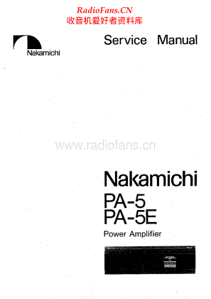 Nakamichi-PA5-pwr-sm 维修电路原理图.pdf
