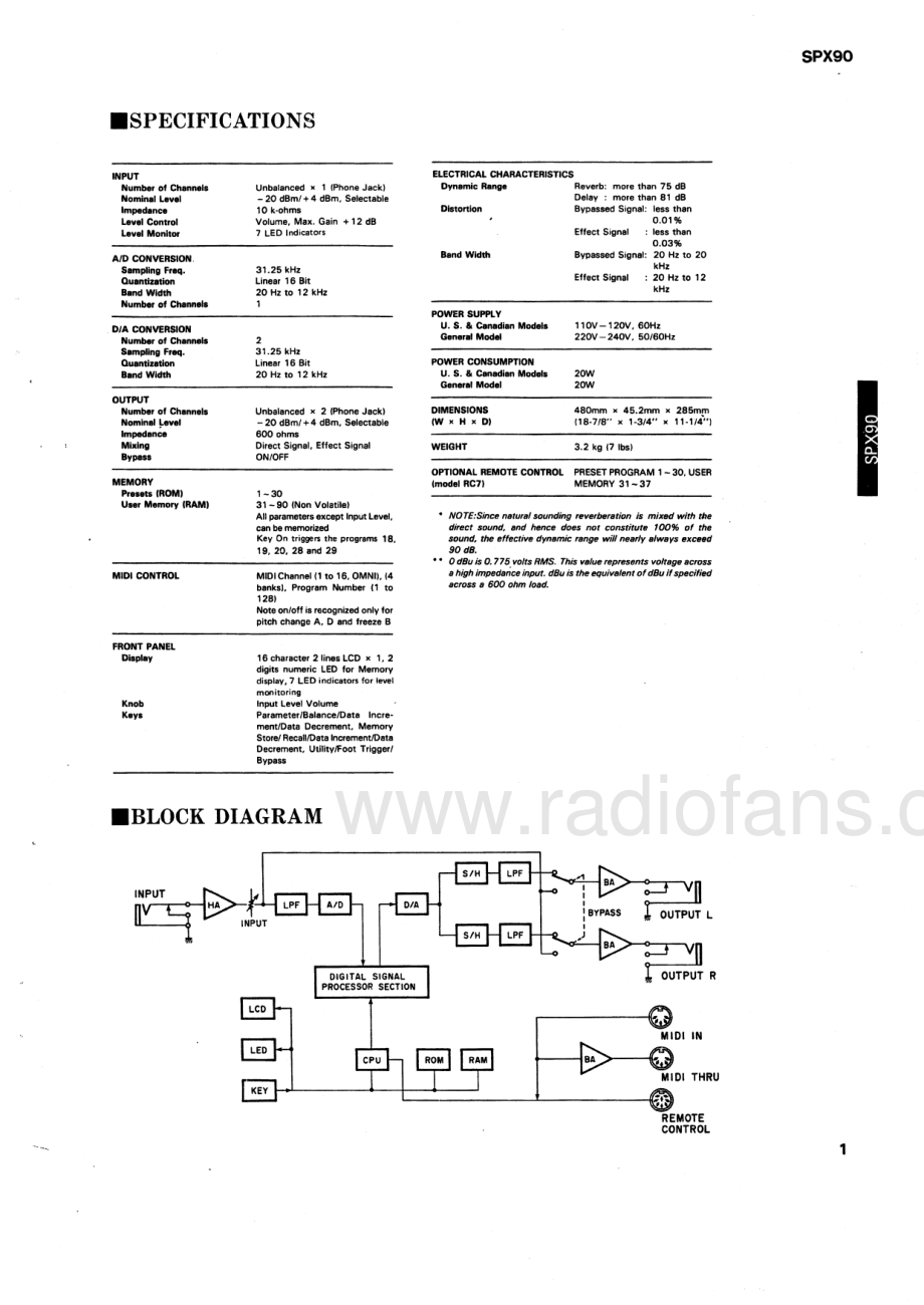 Yamaha-SPX90-dsp-sm(1) 维修电路原理图.pdf_第3页