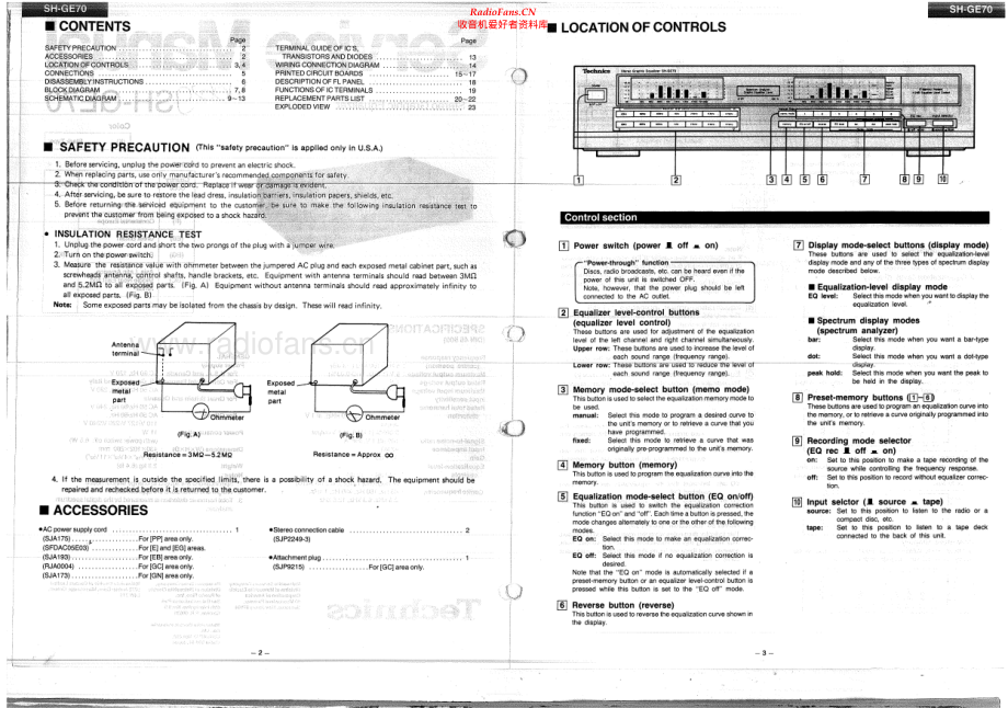 Technics-SHGE70-eq-sm 维修电路原理图.pdf_第2页