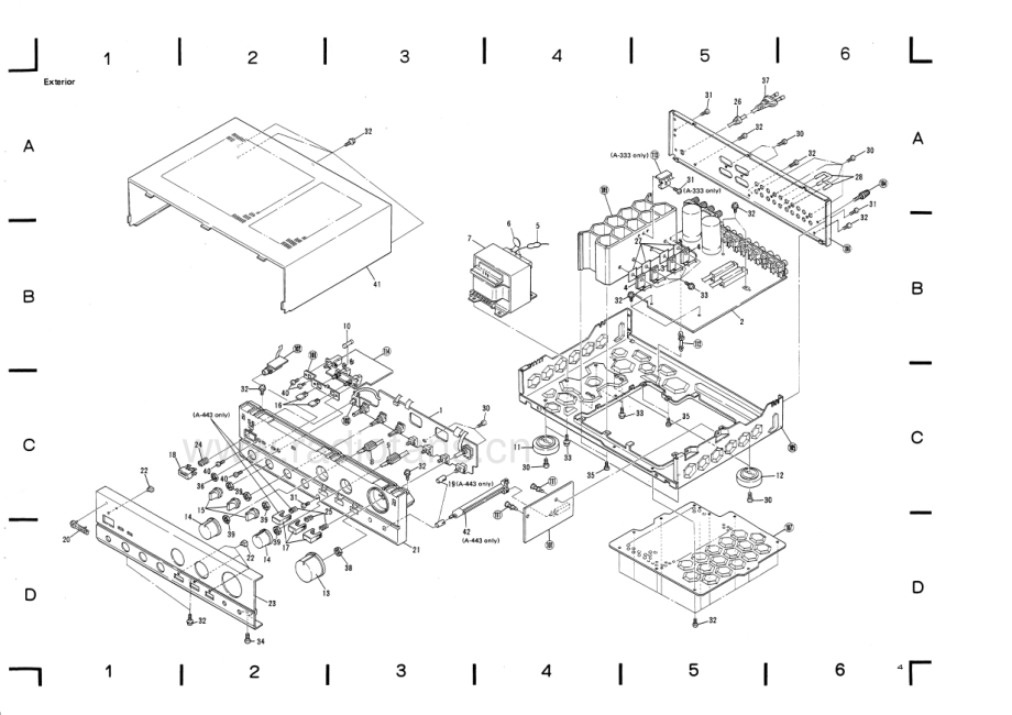 Pioneer-A443-int-sm 维修电路原理图.pdf_第3页