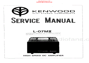 Kenwood-L07M_MK2-pwr-sm 维修电路原理图.pdf