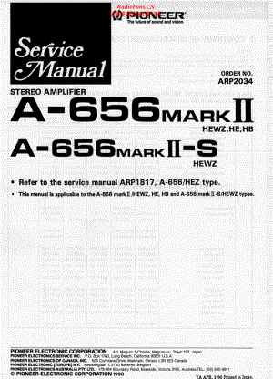 Pioneer-A656_MKII-int-sm 维修电路原理图.pdf