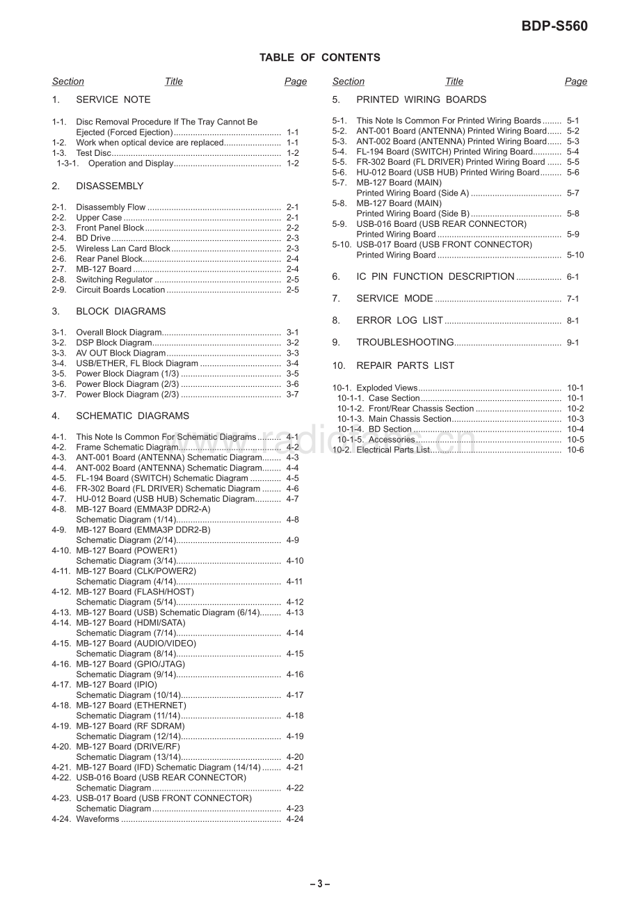 Sony-BDPS560-bdp-sm 维修电路原理图.pdf_第3页