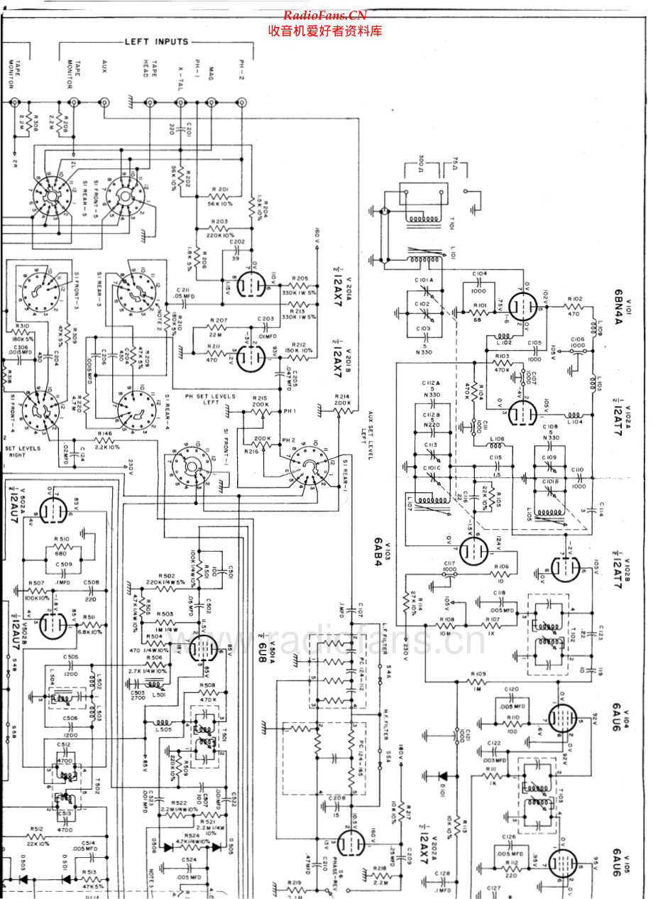 McIntosh-MX110M-pre-sch 维修电路原理图.pdf_第1页
