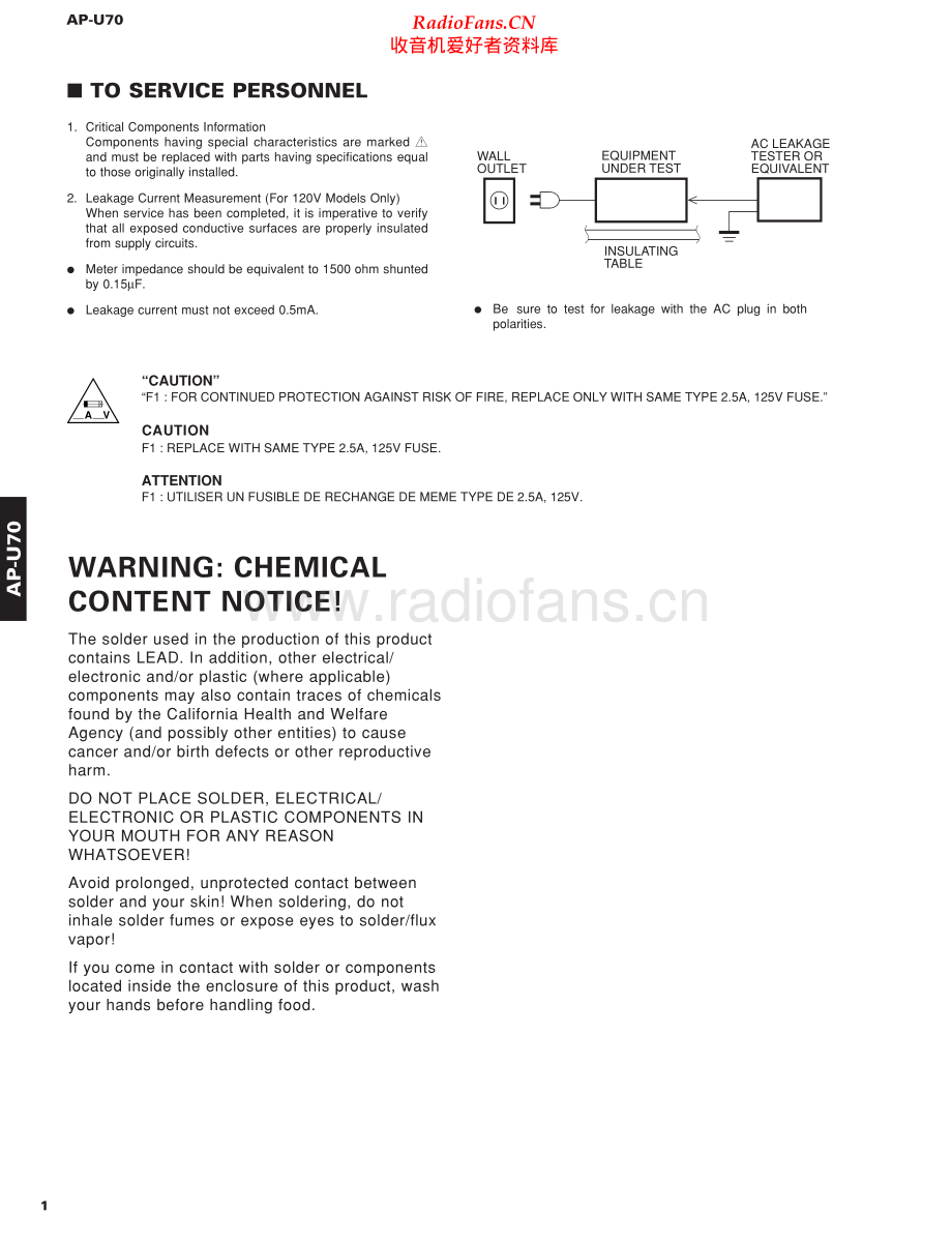 Yamaha-APU70-int-sm(1) 维修电路原理图.pdf_第2页