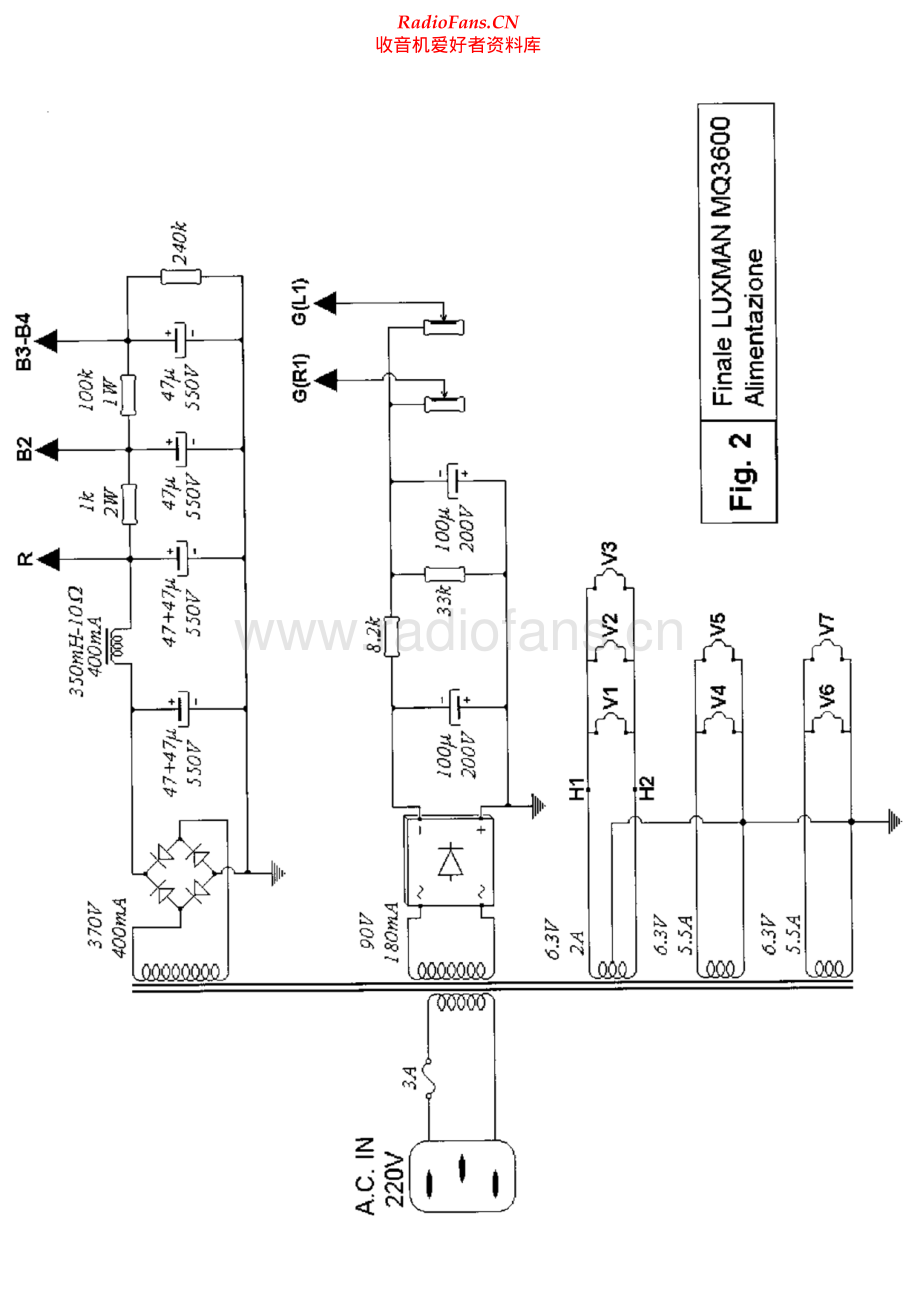 Luxman-MQ3600-pwr-sch2 维修电路原理图.pdf_第2页