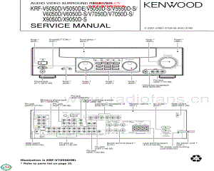 Kenwood-KRFV6050D-avr-sm 维修电路原理图.pdf