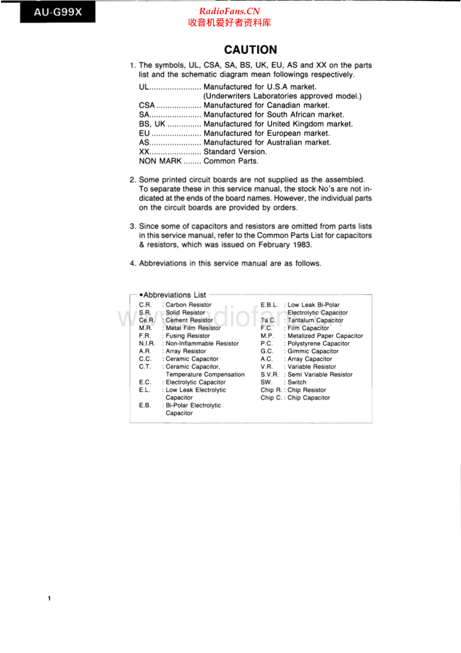 Sansui-AUG99X-int-sm 维修电路原理图.pdf_第2页