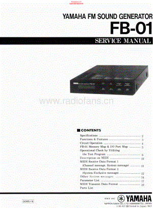 Yamaha-FB01-fmsg-sm 维修电路原理图.pdf