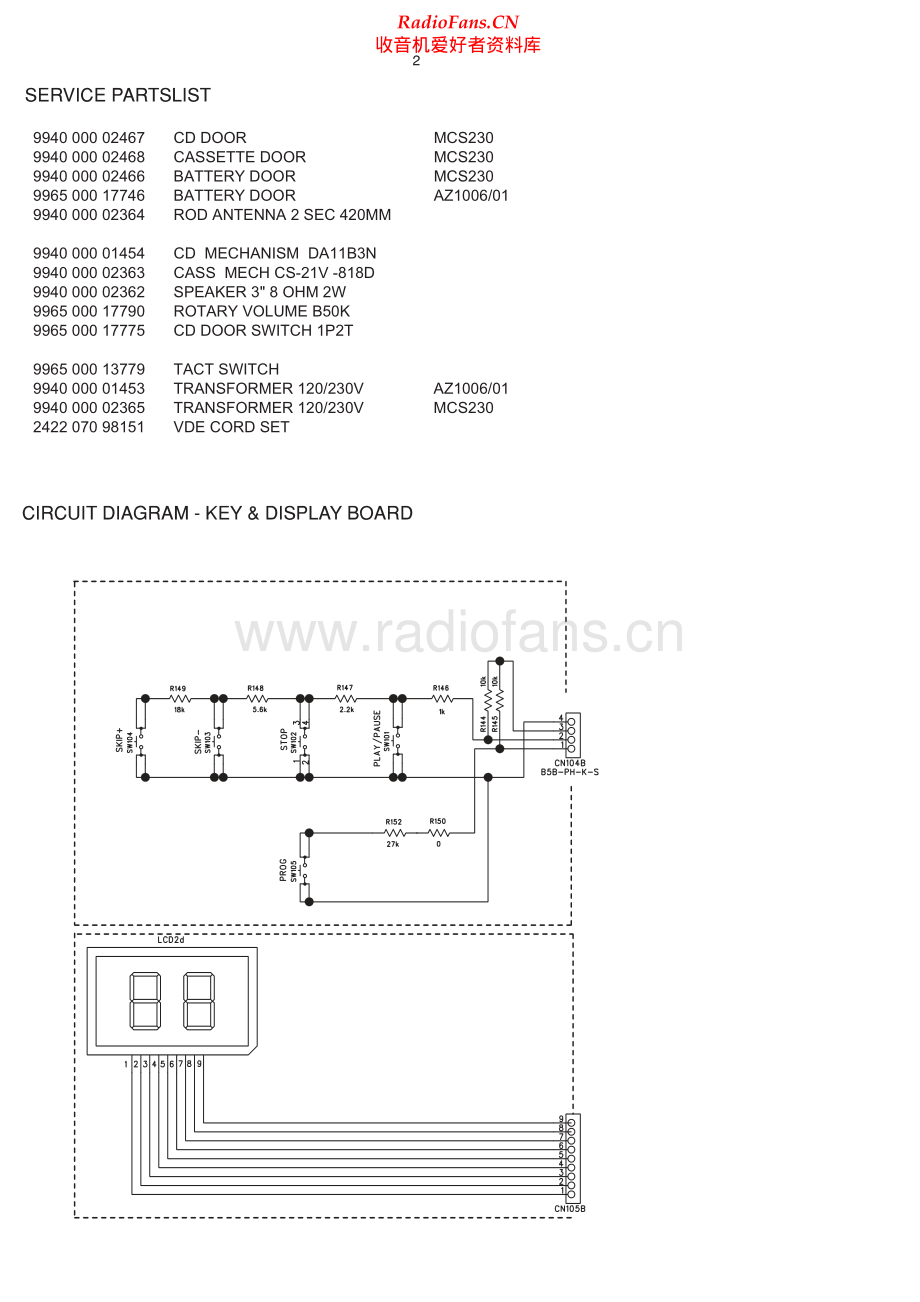 Philips-MCS230-gb-sm 维修电路原理图.pdf_第2页